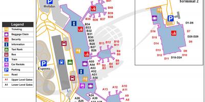 Milano sân bay bản đồ