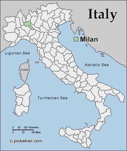 bản đồ của milan bản đồ châu âu