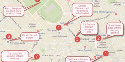 Bản đồ cuối cùng của tối milan