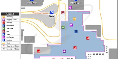 Milan linate bản đồ