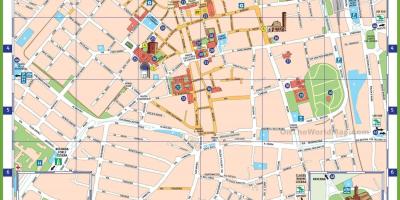 Milan ý hấp dẫn, bản đồ