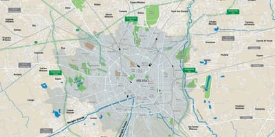 Bản đồ của milan kênh 