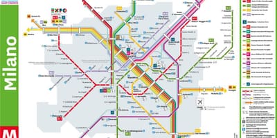 Milan hát bản đồ trạm