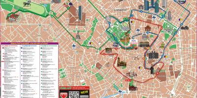 Bản đồ của milan tuyến xe buýt